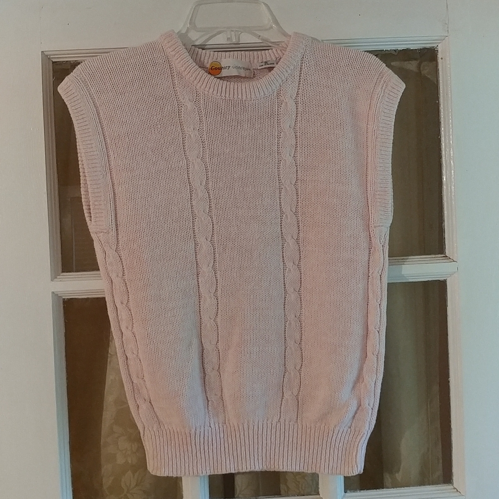 Country Concept - vintage knit sweater vest